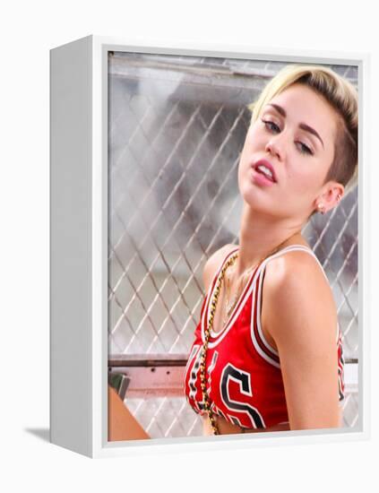 Miley Cyrus-null-Framed Stretched Canvas