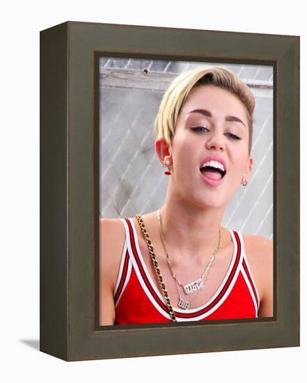 Miley Cyrus-null-Framed Stretched Canvas