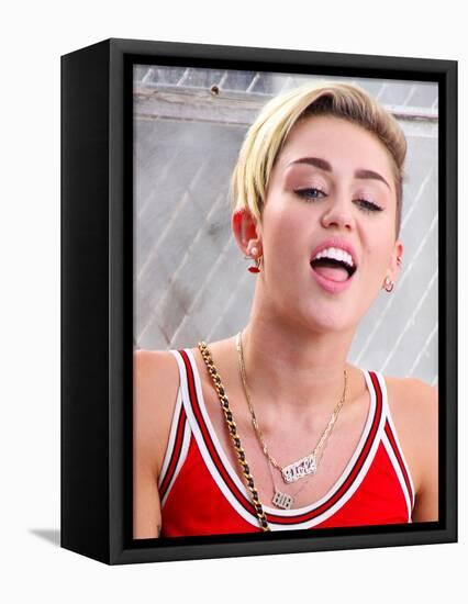 Miley Cyrus-null-Framed Stretched Canvas