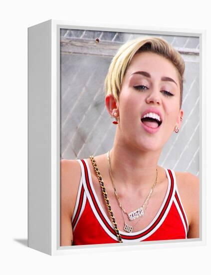 Miley Cyrus-null-Framed Stretched Canvas