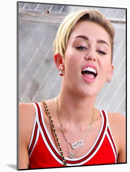 Miley Cyrus-null-Mounted Photo