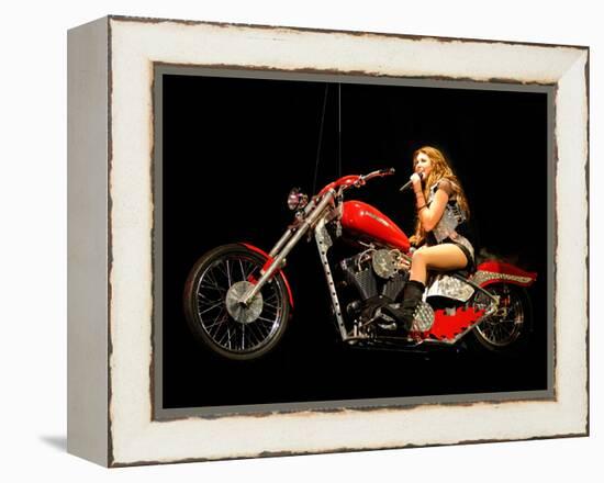 Miley Cyrus-null-Framed Stretched Canvas