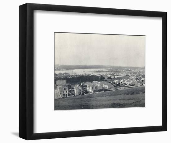 'Milford Haven - General View of the Town and the Haven', 1895-Unknown-Framed Photographic Print