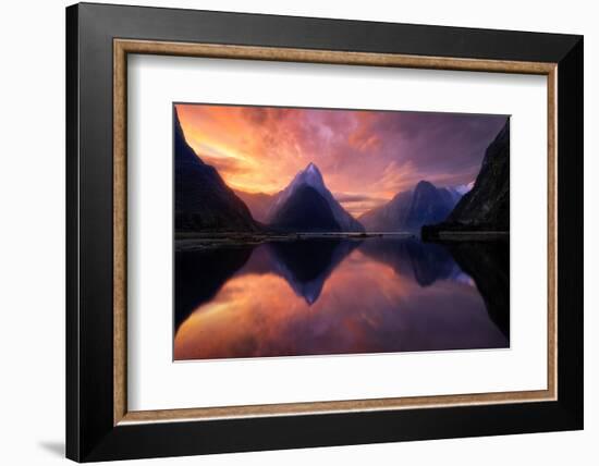 milford-sound-10-Lincoln Harrison-Framed Photo