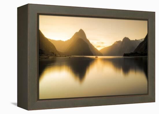 Milford-sound-2-Lincoln Harrison-Framed Stretched Canvas