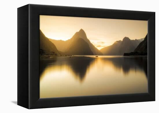 Milford-sound-2-Lincoln Harrison-Framed Stretched Canvas