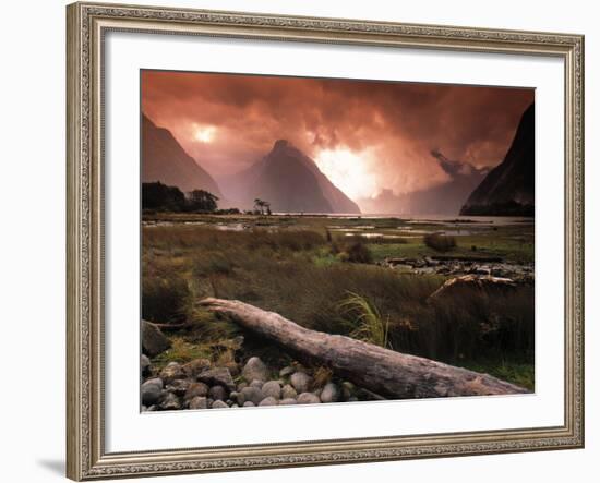 Milford Sound, Fiordland, South Island, New Zealand-Doug Pearson-Framed Photographic Print