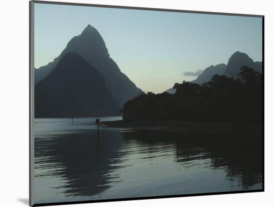 Milford Sound, Fjordland National Park, New Zealand-William Sutton-Mounted Photographic Print