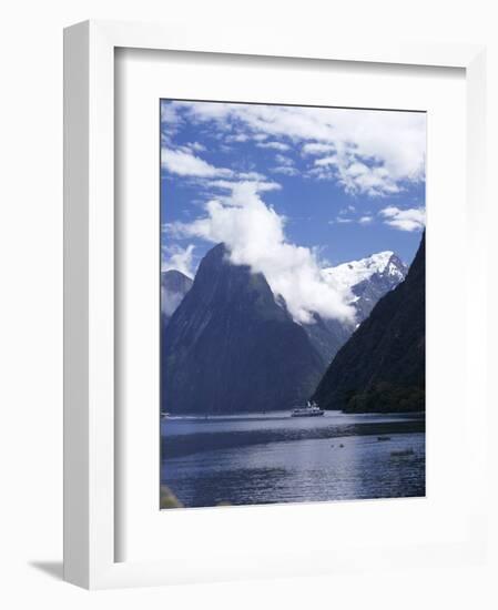 Milford Sound, Otago, South Island, New Zealand-G Richardson-Framed Photographic Print