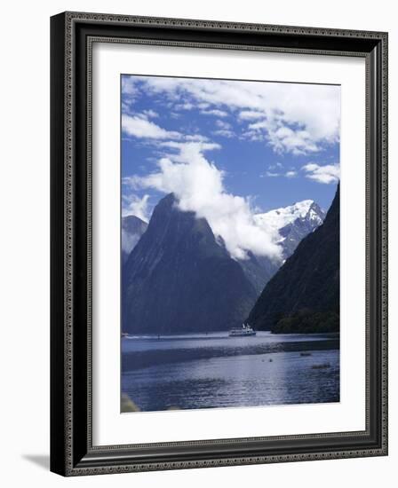 Milford Sound, Otago, South Island, New Zealand-G Richardson-Framed Photographic Print