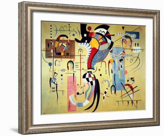 Milieu Accompagne-Wassily Kandinsky-Framed Art Print