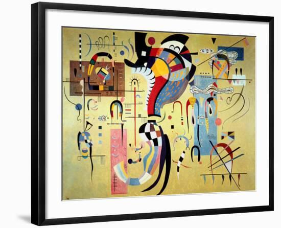 Milieu Accompagne-Wassily Kandinsky-Framed Art Print
