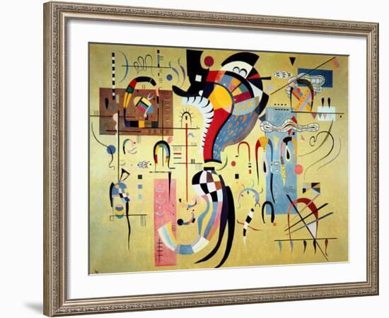 Milieu Accompagne-Wassily Kandinsky-Framed Art Print