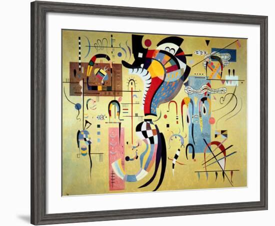 Milieu Accompagne-Wassily Kandinsky-Framed Art Print