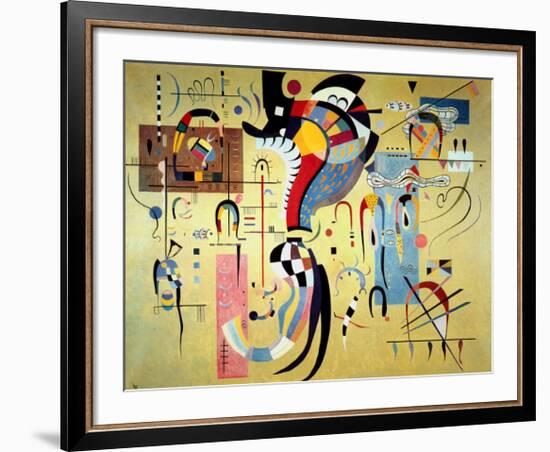 Milieu Accompagne-Wassily Kandinsky-Framed Art Print