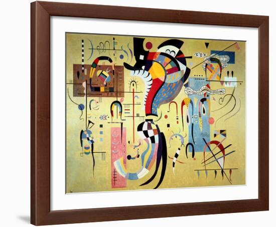 Milieu Accompagne-Wassily Kandinsky-Framed Art Print