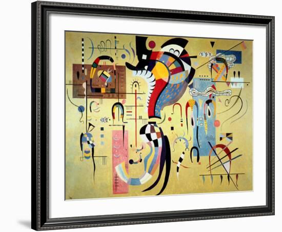 Milieu Accompagne-Wassily Kandinsky-Framed Art Print