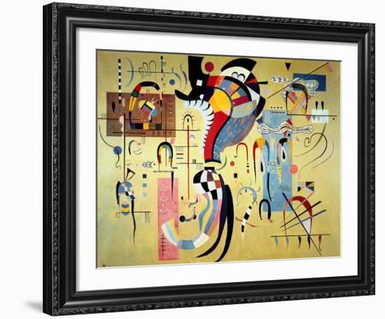 Milieu Accompagne-Wassily Kandinsky-Framed Art Print