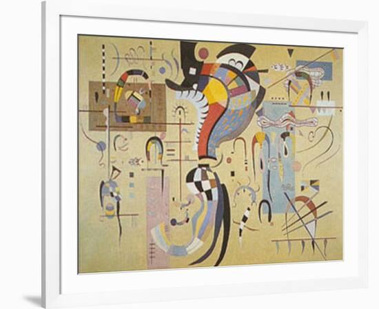 Milieu Accompagne-Wassily Kandinsky-Framed Art Print