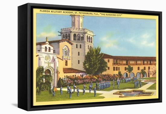 Military Academy, St. Petersburg, Florida-null-Framed Stretched Canvas