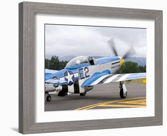 Military Airshow, Olympia, Washington, USA-William Sutton-Framed Photographic Print