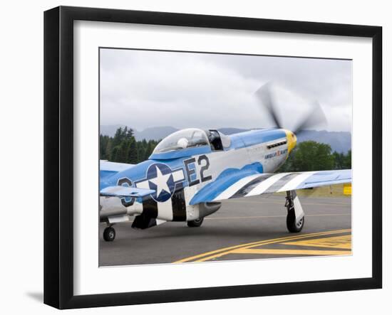 Military Airshow, Olympia, Washington, USA-William Sutton-Framed Photographic Print