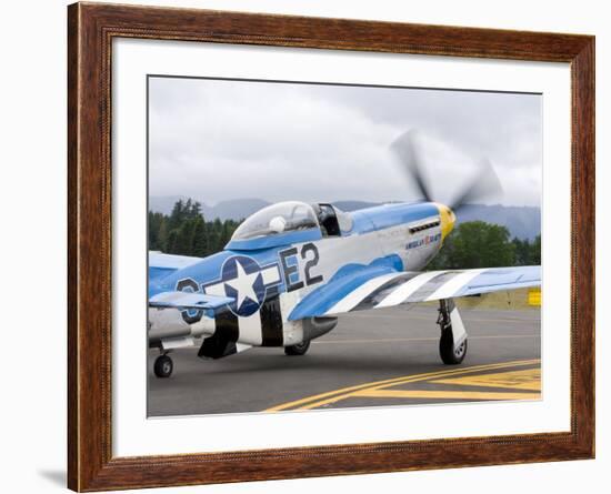 Military Airshow, Olympia, Washington, USA-William Sutton-Framed Photographic Print