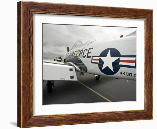 Military Airshow, Olympia, Washington, USA-William Sutton-Framed Photographic Print