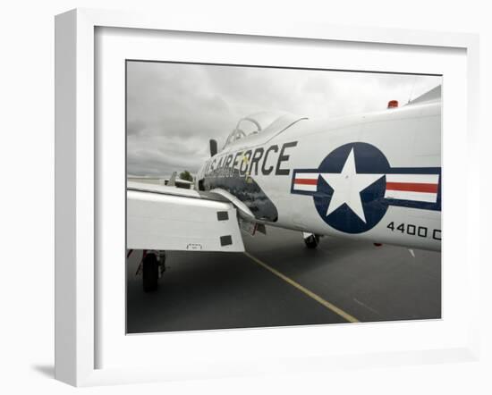 Military Airshow, Olympia, Washington, USA-William Sutton-Framed Photographic Print