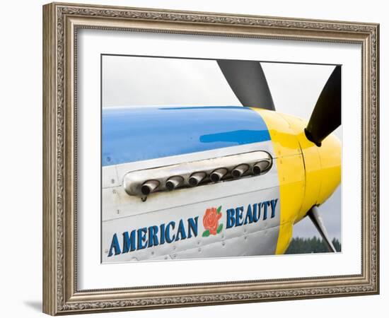 Military Airshow, Olympia, Washington, USA-William Sutton-Framed Photographic Print