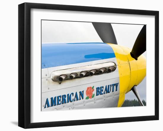 Military Airshow, Olympia, Washington, USA-William Sutton-Framed Photographic Print