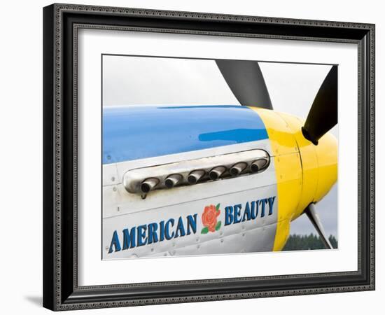 Military Airshow, Olympia, Washington, USA-William Sutton-Framed Photographic Print