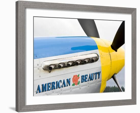 Military Airshow, Olympia, Washington, USA-William Sutton-Framed Photographic Print