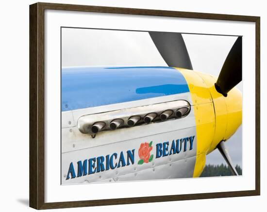 Military Airshow, Olympia, Washington, USA-William Sutton-Framed Photographic Print