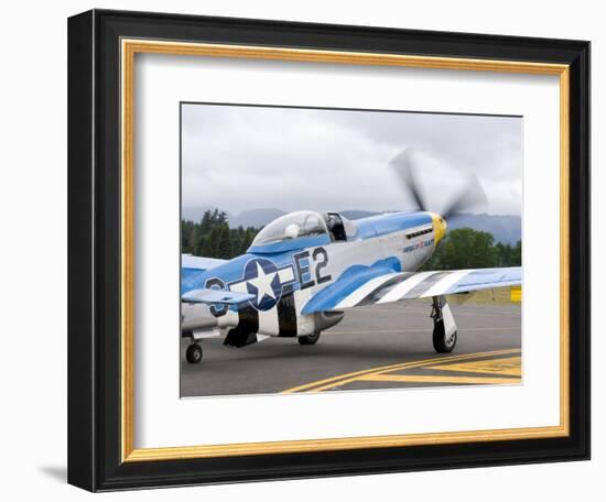 Military Airshow, Olympia, Washington, USA-William Sutton-Framed Photographic Print