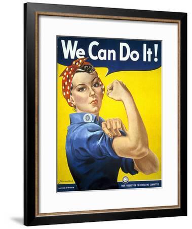 Military And War Posters We Can Do It J Howard Miller 1942 Art Print Art Com