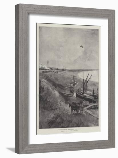 Military Ballooning, Experiments at Shoeburyness-Henry Charles Seppings Wright-Framed Giclee Print