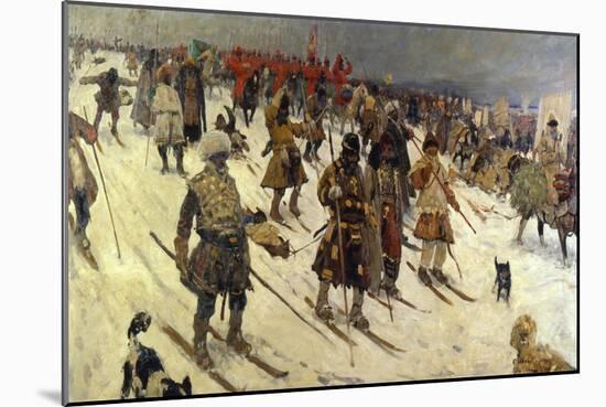 Military Campaign of the Russians in the 16th Century, 1903-Sergei Ivanov-Mounted Giclee Print