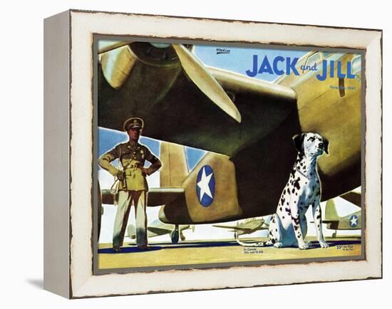 Military Dog - Jack and Jill, November 1942-Manning de V. Lee-Framed Premier Image Canvas