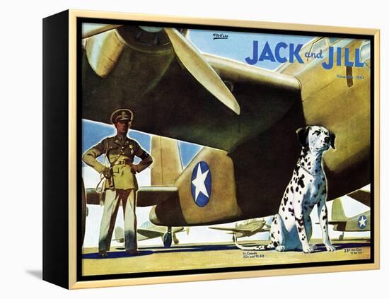 Military Dog - Jack and Jill, November 1942-Manning de V. Lee-Framed Premier Image Canvas