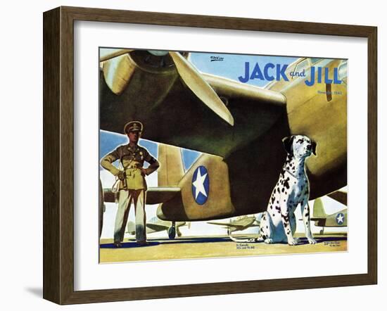 Military Dog - Jack and Jill, November 1942-Manning de V. Lee-Framed Giclee Print