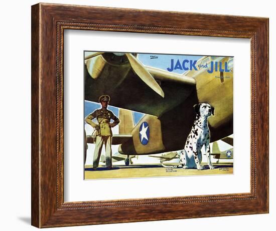 Military Dog - Jack and Jill, November 1942-Manning de V. Lee-Framed Giclee Print