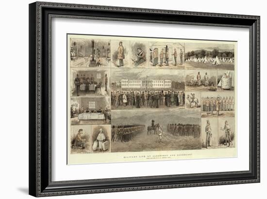 Military Life at Aldershot and Sandhurst-Edward Killingworth Johnson-Framed Giclee Print