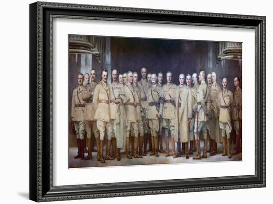 Military Officers of First World War-John Singer Sargent-Framed Giclee Print