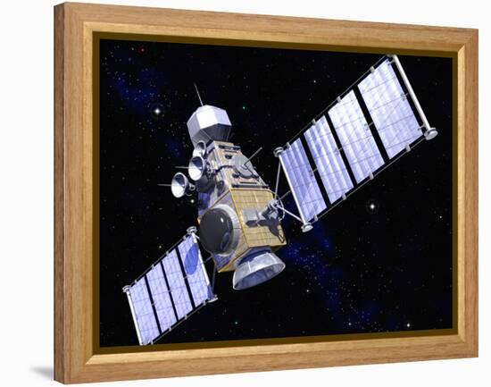 Military Satellite-Roger Harris-Framed Premier Image Canvas