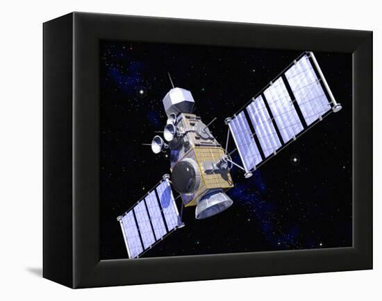 Military Satellite-Roger Harris-Framed Premier Image Canvas