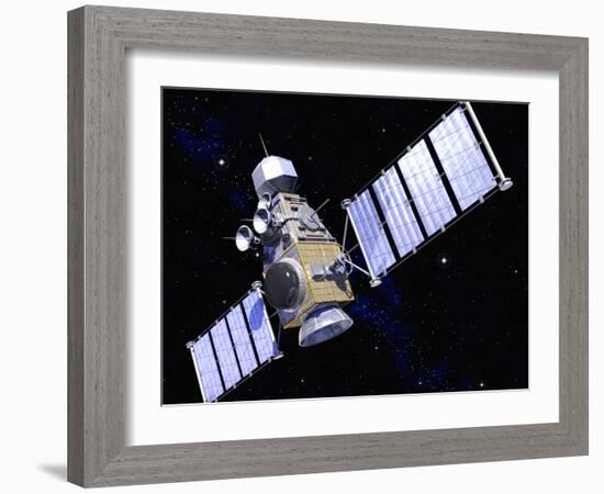 Military Satellite-Roger Harris-Framed Photographic Print