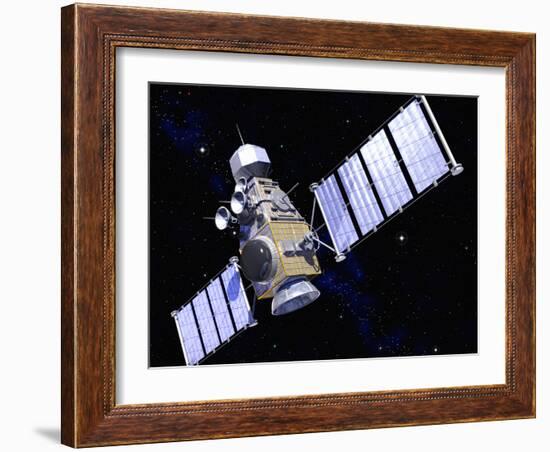 Military Satellite-Roger Harris-Framed Photographic Print