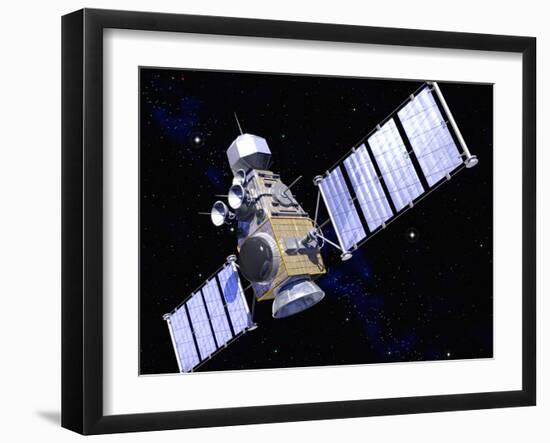 Military Satellite-Roger Harris-Framed Photographic Print