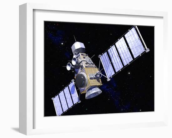 Military Satellite-Roger Harris-Framed Photographic Print